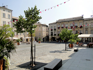 Place of bagnols sur cèze