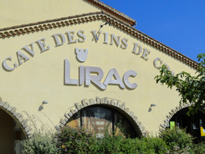 cellar of the wines of lirac