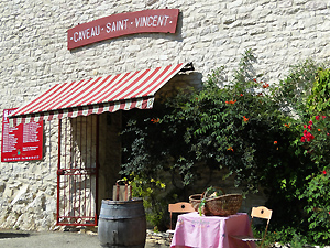 shop in the village of tavel
